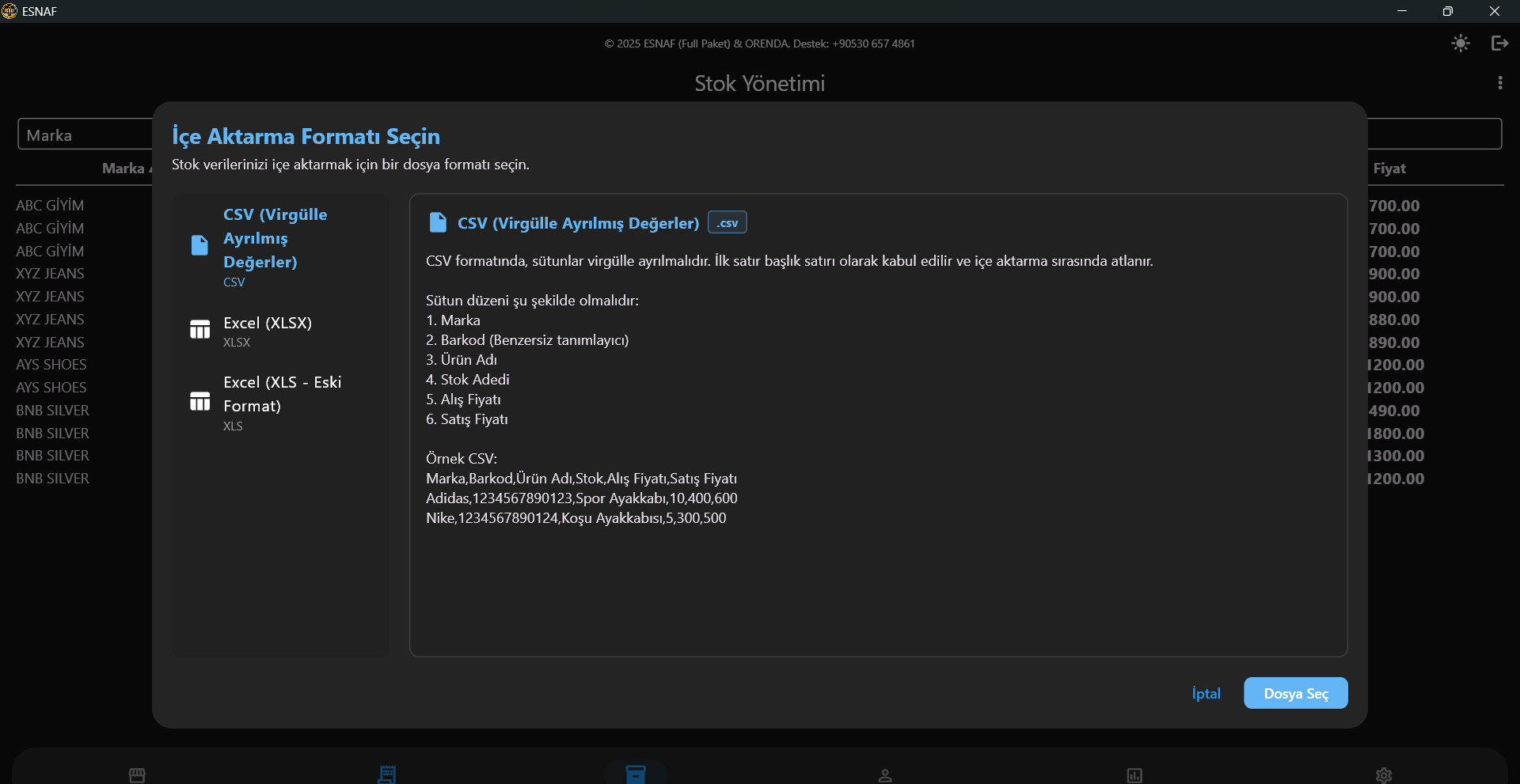 Stok Yönetimi Detay